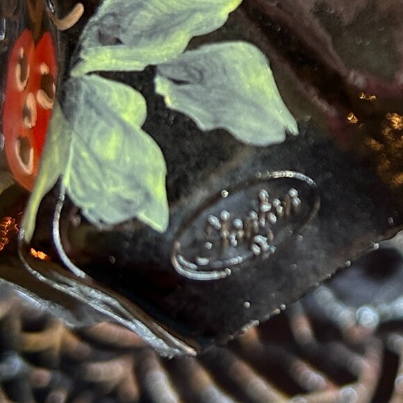 MINT 2004 Fenton Hand Painted and Signed Halloween “Christmas” Tree (#5563 ZB) - Picture 14 of 15